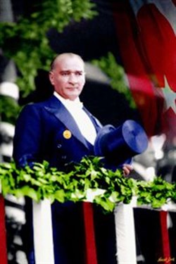 Atatürk Resmi 1000x1500cm.