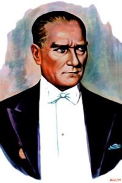 Atatürk Resmi 150x225cm.