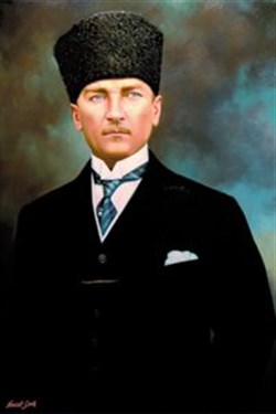 Atatürk Resmi 300x450cm.