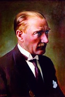 Atatürk Resmi 400x600cm.