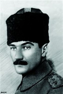 Atatürk Resmi 500x750cm.
